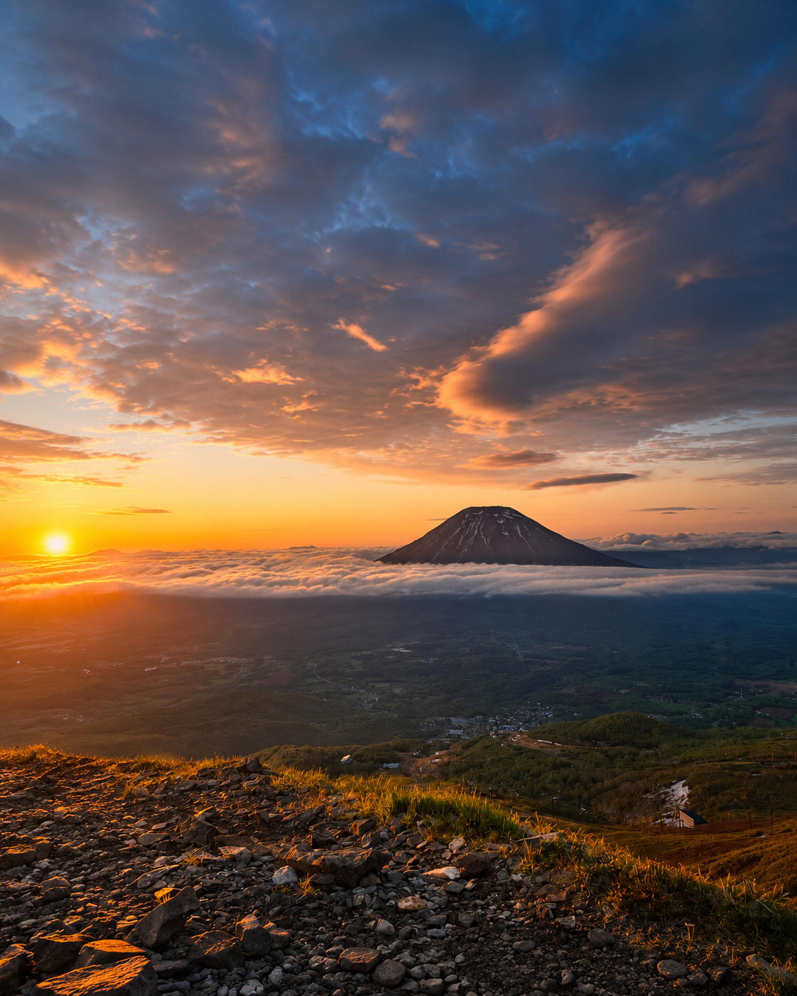 beautiful mountainscape
